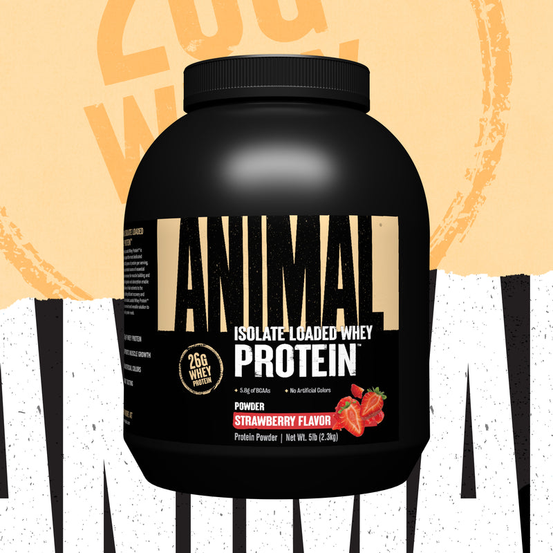 Animal Isolate Loaded Whey Protein