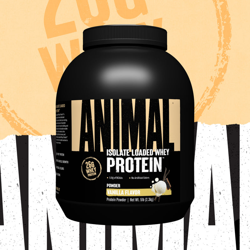 Animal Isolate Loaded Whey Protein